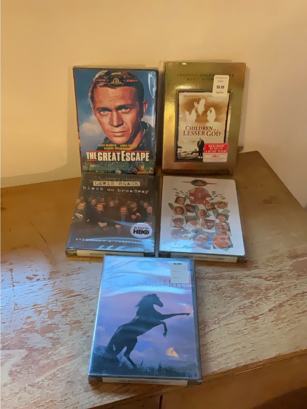 DVD’S of vintage movies